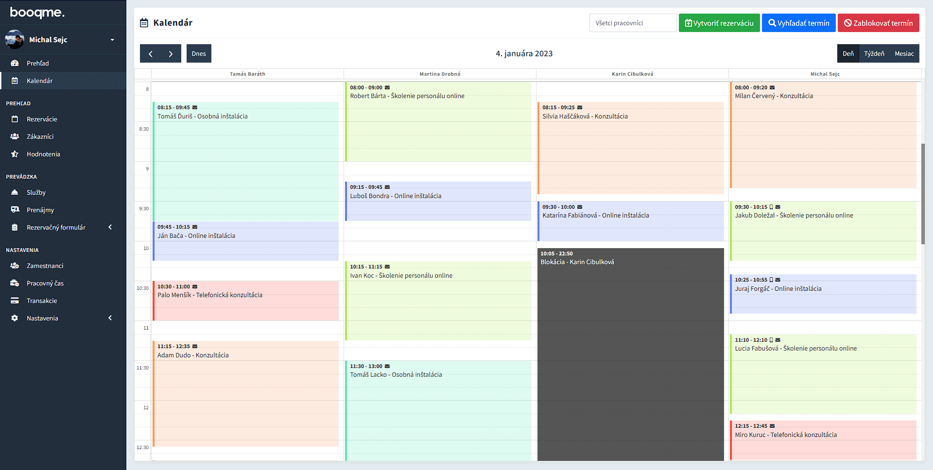 Clear calendar